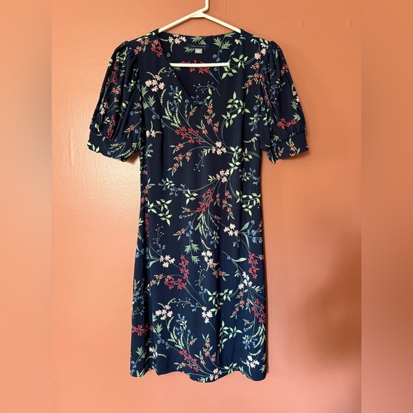 Tommy Hilfiger Navy Floral Dress - Picture 1 of 4